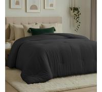 Utopia Bedding Edredón Acolchado Alternativo para Todas Las Estaciones, Relleno de edredón con pestañas en Las Esquinas, Lavable a máquina, edredón de Cama (Gris)