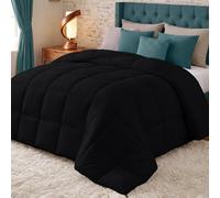 Utopia Bedding Edredón Cálido para Cama 105, 200x200 cm, Negro