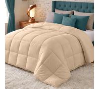 Utopia Bedding Edredón Cálido para Cama 135/150, 220x240 cm, Beige