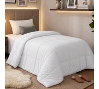 Utopia Bedding - Edredón de 250 g/m² para todas las estaciones, edredón alternativo de plumón ultrasuave, relleno de fibra de felpa siliconada, cosido en secciones cuadradas