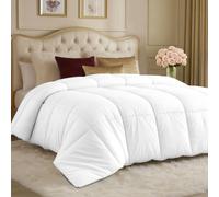 Utopia Bedding - Edredón de 250 g/m² para Todas Las Estaciones, edredón Alternativo de plumón ultrasuave, Relleno de Fibra de Felpa siliconada, Cosido en Secciones cuadradas