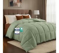 Utopia Bedding Edredón Ligero 200 g/m²,155x220cm,Cama 80/90,Verde Salvia