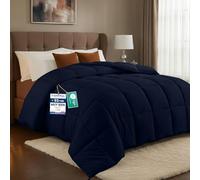 Utopia Bedding Edredón Ligero 200 g/m²,220x240cm,Cama 135/150,Azul Marino