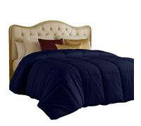 Utopia Bedding Edredón para Todas Las Estaciones de 250 g/m², edredón Alternativo de plumón Suave, Relleno de Fibra siliconada de Felpa, Cosido en Caja (Individual/Individual XL, Azul Marino)