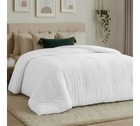 Utopia Bedding - Edredón para Todas Las Estaciones, Relleno de Microfibra de Felpa de 250 g/m², Relleno de edredón Acolchado con pestañas de Esquina, Colcha con Bordes cosidos