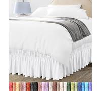 Utopia Bedding Falda de Cama elástica con Volantes