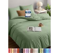 Utopia Bedding Funda Nordica Cama 180 240x260, Verde Salvia