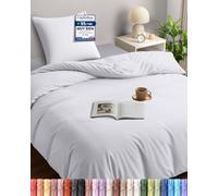 Utopia Bedding Funda Nordica Cama 90 135x200, Blanco