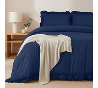 Utopia Bedding Funda Nordica Cama (Azul Marino, Cama 105-200x200cm)