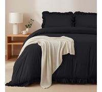 Utopia Bedding Funda Nordica Cama (Negro, Cama 105-200x200cm)