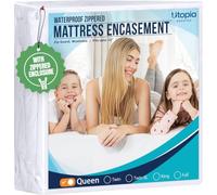 Utopia Bedding - Funda para colchón con Cremallera a Prueba de chinches