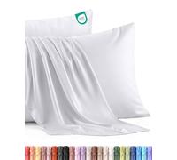 Utopia Bedding - Juego de 2 Fundas de Almohada - 40 x 80 cm - Blanco