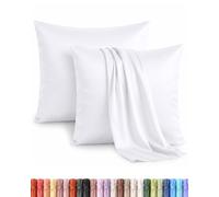Utopia Bedding - Juego de 2 Fundas de Almohada - 60 x 60 cm - Blanco