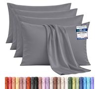 Utopia Bedding - Juego de 4 Fundas de Almohada - 50 x 75 cm - Gris