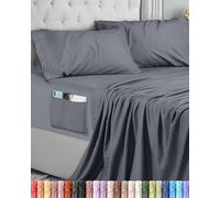 Utopia Bedding Juego de Sabanas 4 Piezas, Gris, 135x190 cm