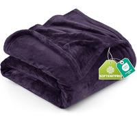 Utopia Bedding Manta Polar, Manta Ligera para La Cama, El Sofá O El Sillón. Adecuada para Todas Las Estaciones [228x228 cm, Morado]