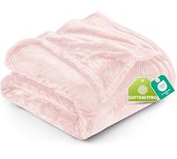 Utopia Bedding Manta Polar. Manta Ligera para La Cama, El Sofá O El Sillón. Adecuada para Todas Las Estaciones [259x228 cm, Rosa]