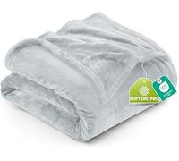 Utopia Bedding Manta Polar, Manta para Sofá - (Gris Claro, 150x200 cm)