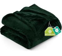 Utopia Bedding Manta Polar, Manta para Sofá - (Verde Bosque, 150x200 cm)