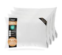 Utopia Bedding Protector de Almohada Impermeable 40x60 cm (Juego de 4) con Cremallera, Funda Almohada Certificado Oeko-Tex