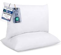 Utopia Bedding Relleno Cojín 40x70 cm Pack de 2 para Cojines Cama Sofá