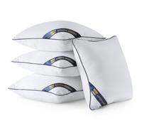 Utopia Bedding Relleno cojín Cojínes para Cama, Cojines Decorativos para sofá (4, Blanco, Unidad de 4 | 50x50 cm)