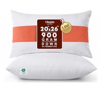 Utopia Bedding - Relleno de Cojines Decorativos para Interior, para Cama y sofá, Paquete de 2, Color Blanco, 51 x 66 cm
