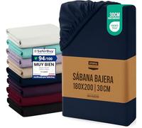 Utopia Bedding Sabana Bajera 180x200x30 cm - Azul Marino -(Cama 180)