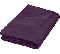 Utopia Bedding Sábana encimera - Tela de Microfibra cepillada Suave - Sábana Superior Resistente al Encogimiento y a la decoloración - Fácil Cuidado - 1 sábana encimera (Queen, Morado)