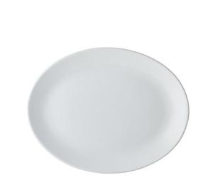 Utopía k112121 Titan plato ovalado, 8,25 ", 21 cm (Pack de 24)