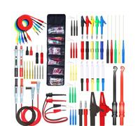 UTTASU Juego de 61 cables de prueba de multímetro con puntas de prueba inversa, compatible con multímetros Fluke, conector banana de 4 mm, CAT III 1000 V, para automóviles y laboratorios