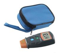 UTTASU Tacómetro digital sin foto RPM tacómetro motor medidor con pantalla LCD función de memoria para motores modelo de coches ruedas 2,5 hasta 99999 rpm