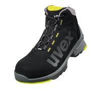 Uvex 1 Bota de Seguridad S2 SRC | Zapato Profesional de Trabajo | Punta Antiaplastamiento de Composite | Negro