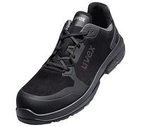 Uvex 1 calzado deportivo de seguridad S3 SRC ESD - Negro - Ancho 14 / Extra Ancho, Negro , 44 EU