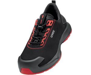 uvex 1 x-craft, zapato de seguridad de media caña, modelo S3L, color /rojo, talla 48