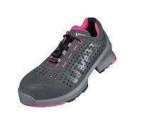 Uvex 1 zapato de seguridad para mujer 8561 S1 SRC según EN ISO 20345:2011, ancho 10, gris, 43 EU
