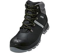 Uvex 2 construction S3 SRC - Botas de seguridad de cuero impermeables - sin metal - Talla 42