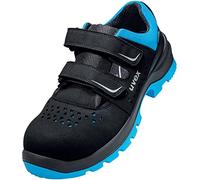 Uvex 2 Xenova® Sandalias S1P 95532 Negro, Azul (95532) 44 (Weite 11)