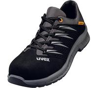 Uvex 2 Trend - Zapatillas de trabajo para hombre y mujer (puntera de acero), color Gris, talla 47 EU