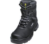 Uvex 3 botas de invierno S3L FO CI SC SR Botas de seguridad Botas de seguridad Impermeables Ancho 11, Negro , 46 EU