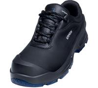 uvex 3 MACSOLE, zapato de seguridad de media caña, modelo S7, color negro, talla 41