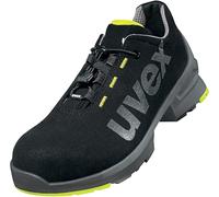 Uvex 8544852 - Zapato bajo (S2, Suela de Poliuretano W11, Talla 52, Color Negro y Amarillo)