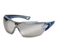 Uvex 9198885 Gafas con patillas Pheos Cx2 Silver Af, Azul/Gris