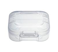 Uvex Caja para tapones auditivos, transparente, sin tapón, 50 unidades