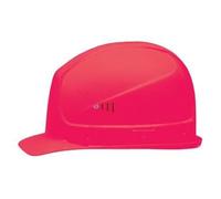 Uvex Casco de protección 9750 Super Boss de Polietileno, Color Rojo