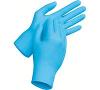 Uvex Chemikalienguantes de protección U-Fit FT CR desechables Nitril 60166 10 cajas de 50 pares XS