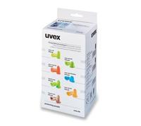Uvex Einweg-Gehörschutzstöpsel hi-com SNR 24 dB, Neon Grün, 300 paar
