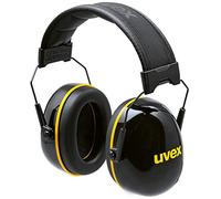 uvex Cápsula de protección auditiva plegable K20 Aislamiento 33 dB Negro/Amarillo