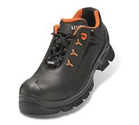UVEX Low Shoe 6522/2 S3 Size 49 PU/Rubber W11 Unisex Adulto Zapatos de Seguridad y contra Incendios, Negro/Arancione, 49 EU