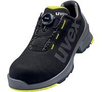 UVEX Low Shoe 65668 S2 Size PU Sole W11, Zapatos de Seguridad y contra Incendios Unisex Adulto, Schwarz Lime, 41 EU
